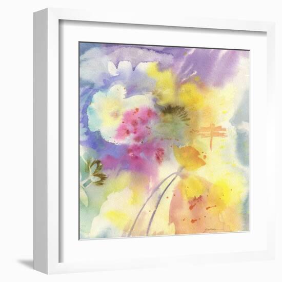 Dragonfly-Sheila Golden-Framed Art Print