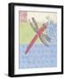 Dragonfly-Elizabeth Jordan-Framed Art Print