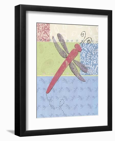 Dragonfly-Elizabeth Jordan-Framed Art Print