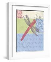 Dragonfly-Elizabeth Jordan-Framed Art Print