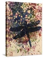 Dragonfly-Sarah Thompson-Engels-Stretched Canvas