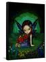 Dragonling Garden I-Jasmine Becket-Griffith-Framed Stretched Canvas