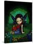 Dragonling Garden I-Jasmine Becket-Griffith-Stretched Canvas