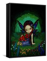 Dragonling Garden I-Jasmine Becket-Griffith-Framed Stretched Canvas