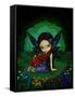 Dragonling Garden I-Jasmine Becket-Griffith-Framed Stretched Canvas