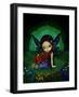 Dragonling Garden I-Jasmine Becket-Griffith-Framed Art Print