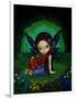 Dragonling Garden I-Jasmine Becket-Griffith-Framed Art Print