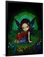 Dragonling Garden I-Jasmine Becket-Griffith-Framed Art Print