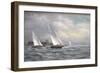 Dragons at Garrison Point-Vic Trevett-Framed Giclee Print