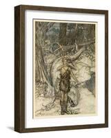 Dragons' Blood-Arthur Rackham-Framed Art Print