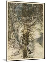 Dragons' Blood-Arthur Rackham-Mounted Art Print