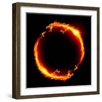 Dragons-dvarg-Framed Art Print