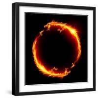 Dragons-dvarg-Framed Art Print