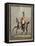 Dragoon Officer of the Royal Saxon Army-Alexander Ivanovich Sauerweid-Framed Stretched Canvas