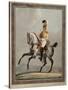 Dragoon Officer of the Royal Saxon Army-Alexander Ivanovich Sauerweid-Stretched Canvas