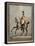 Dragoon Officer of the Royal Saxon Army-Alexander Ivanovich Sauerweid-Framed Stretched Canvas