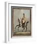 Dragoon Officer of the Royal Saxon Army-Alexander Ivanovich Sauerweid-Framed Giclee Print