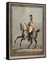 Dragoon Officer of the Royal Saxon Army-Alexander Ivanovich Sauerweid-Framed Stretched Canvas