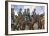 Dragoons in Champagne, April 1917-Francois Flameng-Framed Giclee Print