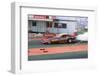 Dragster Racing at Santa Pod 1994-null-Framed Photographic Print