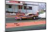 Dragster Racing at Santa Pod 1994-null-Mounted Photographic Print