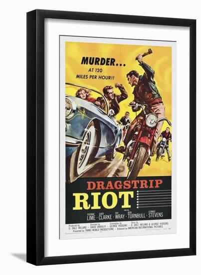 Dragstrip Riot-Vintage Apple Collection-Framed Giclee Print