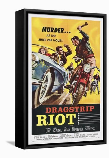 Dragstrip Riot-Vintage Apple Collection-Framed Stretched Canvas