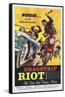 Dragstrip Riot-Vintage Apple Collection-Framed Stretched Canvas