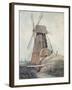 Draining Mill in Lincolnshire, 1807-08-John Sell Cotman-Framed Giclee Print