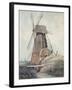 Draining Mill in Lincolnshire, 1807-08-John Sell Cotman-Framed Giclee Print