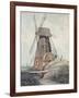 Draining Mill in Lincolnshire, 1807-08-John Sell Cotman-Framed Giclee Print