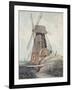 Draining Mill in Lincolnshire, 1807-08-John Sell Cotman-Framed Giclee Print