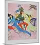 Draisine-Riders-Lyonel Feininger-Mounted Collectable Print