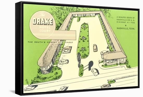 Drake Motel, Nashville, Tennessee-null-Framed Stretched Canvas