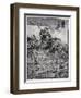 Drake's Attack Upon San Domingo, 1586, Published in Harper's Magazine, 1883-Howard Pyle-Framed Giclee Print