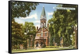 Drake University, Des Moines, Iowa-null-Framed Stretched Canvas