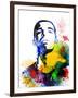 Drake Watercolor-Jack Hunter-Framed Art Print