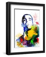 Drake Watercolor-Jack Hunter-Framed Art Print