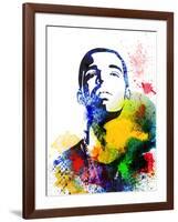 Drake Watercolor-Jack Hunter-Framed Art Print