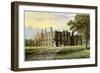 Drakelowe Hall, Derbyshire, Home of Baronet Gresley, C1880-AF Lydon-Framed Giclee Print