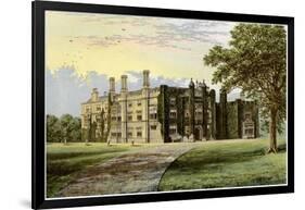 Drakelowe Hall, Derbyshire, Home of Baronet Gresley, C1880-AF Lydon-Framed Giclee Print