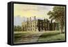 Drakelowe Hall, Derbyshire, Home of Baronet Gresley, C1880-AF Lydon-Framed Stretched Canvas