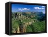 Drakensberg Mountains, Blyde River Canyon, Natal, South Africa-Steve Vidler-Framed Stretched Canvas