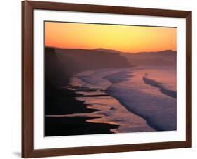 Drakes Bay at Sunrise, Point Reyes National Seashore, USA-John Elk III-Framed Photographic Print