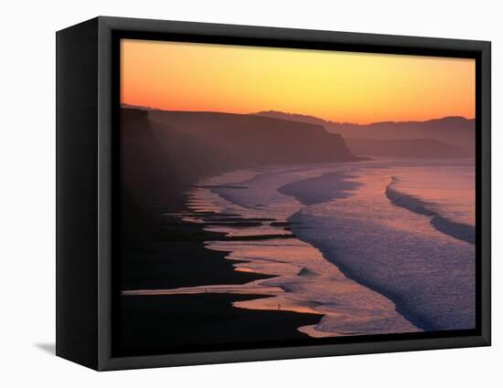 Drakes Bay at Sunrise, Point Reyes National Seashore, USA-John Elk III-Framed Stretched Canvas