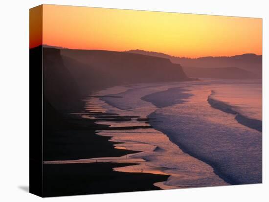 Drakes Bay at Sunrise, Point Reyes National Seashore, USA-John Elk III-Stretched Canvas