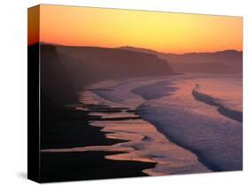 Drakes Bay at Sunrise, Point Reyes National Seashore, USA-John Elk III-Stretched Canvas