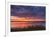 Drama at the Marsh-Michael Blanchette-Framed Photographic Print