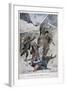 Drama on Mont Blanc, Alps, 1902-null-Framed Giclee Print