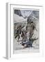 Drama on Mont Blanc, Alps, 1902-null-Framed Giclee Print